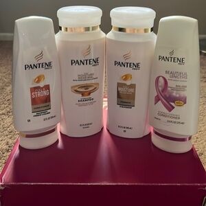 Pantene Pro-V shampoos and conditioners